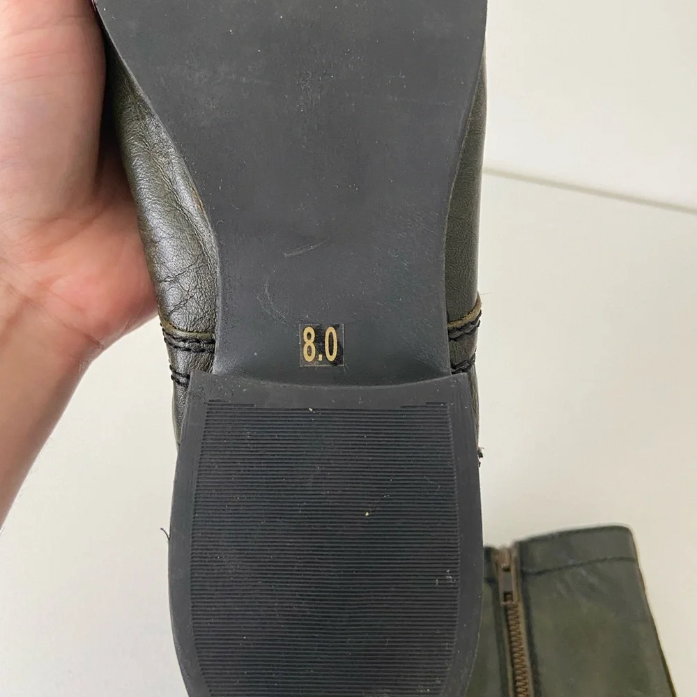 Steve Madden women’s Troopa leather lace up combat boots — size 8 - Picture 5 of 7